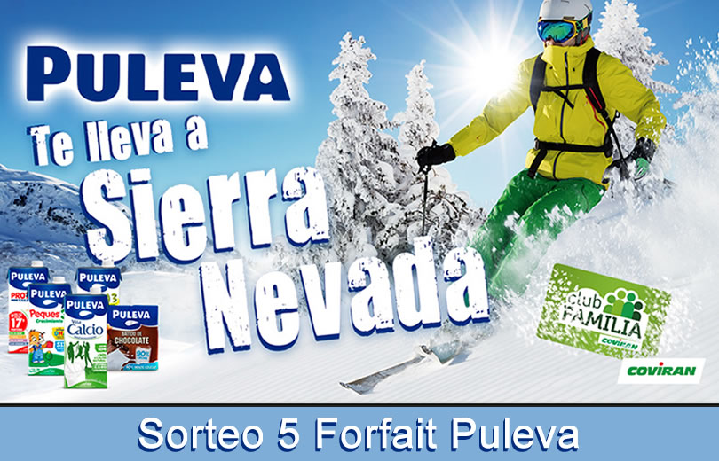 Sorteo Coviran 5 Forfait Puleva