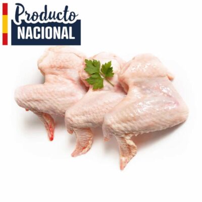 Alas frescas de pollo