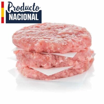 Hamburguesas frescas de pollo