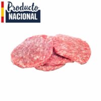 Hamburguesas frescas de cerdo