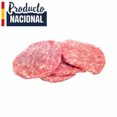 Hamburguesas frescas de cerdo