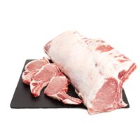 Chuletas de cerdo ibérico