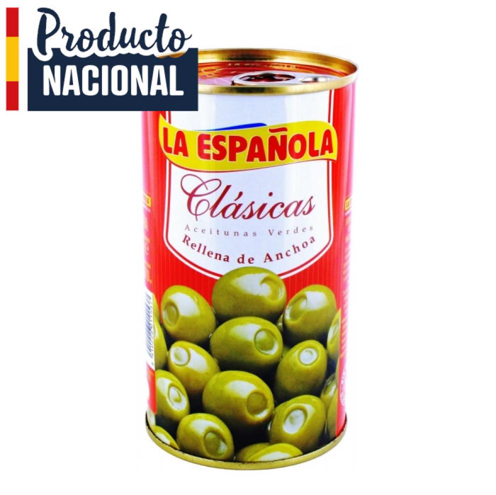 Aceitunas rellenas de anchoa La Española Clásicas