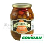 Aceitunas Aliñadas Coviran 600gr Cristal.