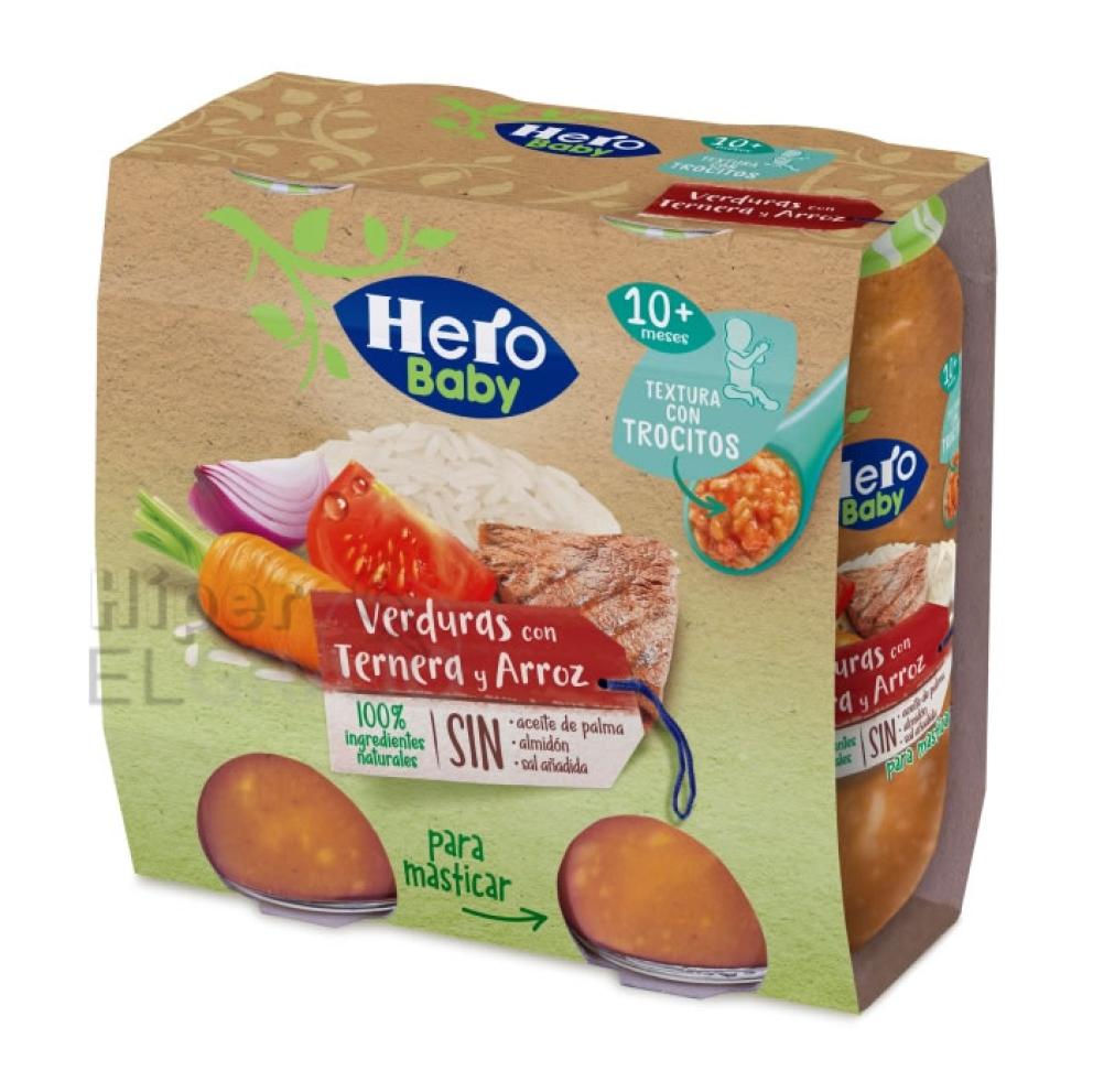 Potito Hero Verduras, Ternera y Arroz.