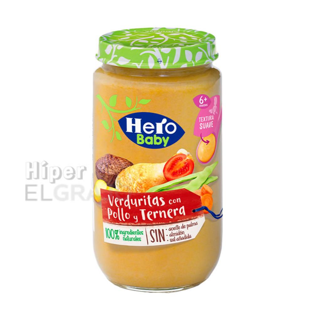 Potito Hero Verduras con Pollo y Ternera.