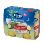 Hero Baby Crema Suave Calabacín, Jamón y Queso Pack de 2 Unidades.