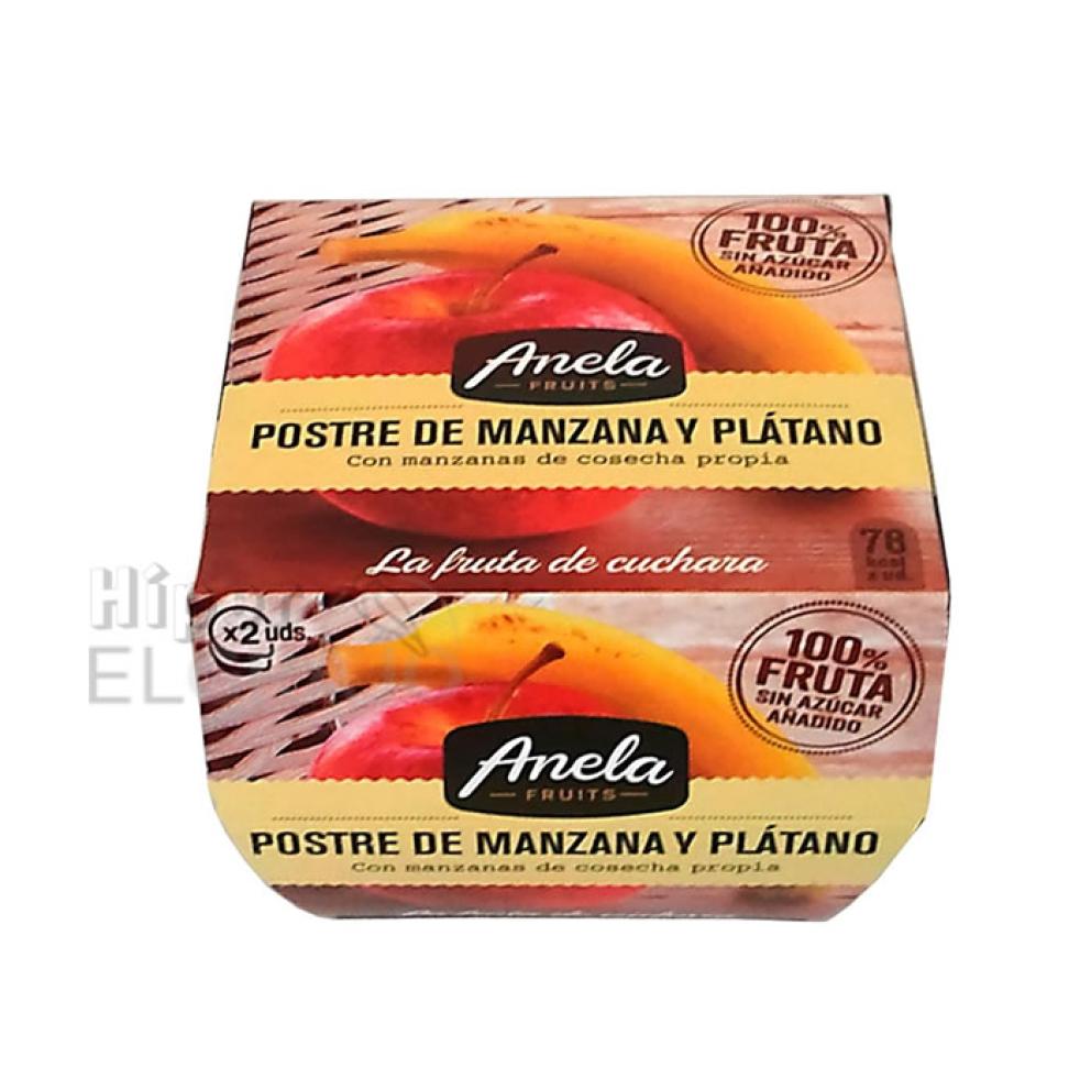 Anela Postre de Manzana Y Plátano 200gr.