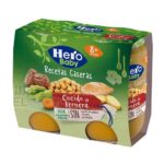 Hero Baby Recetas Cocido de Ternera, Pack de 2 Unidades.