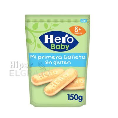 Mi Primera Galleta Hero Sin Gluten, 150gr.