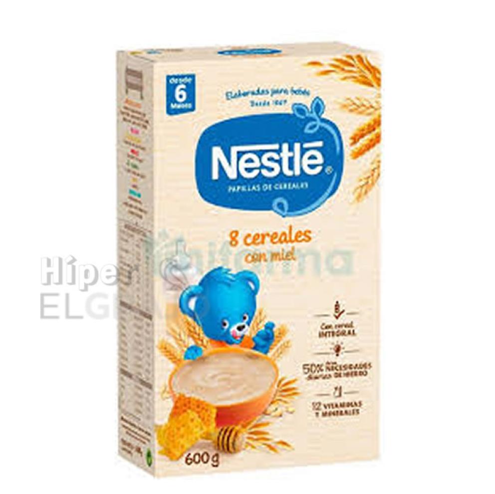 Papilla Nestlé 8 Cereales Miel 475gr.