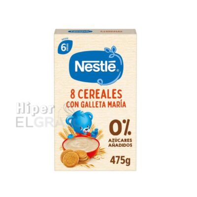 Papilla Nestlé 8 Cereales 475gr.