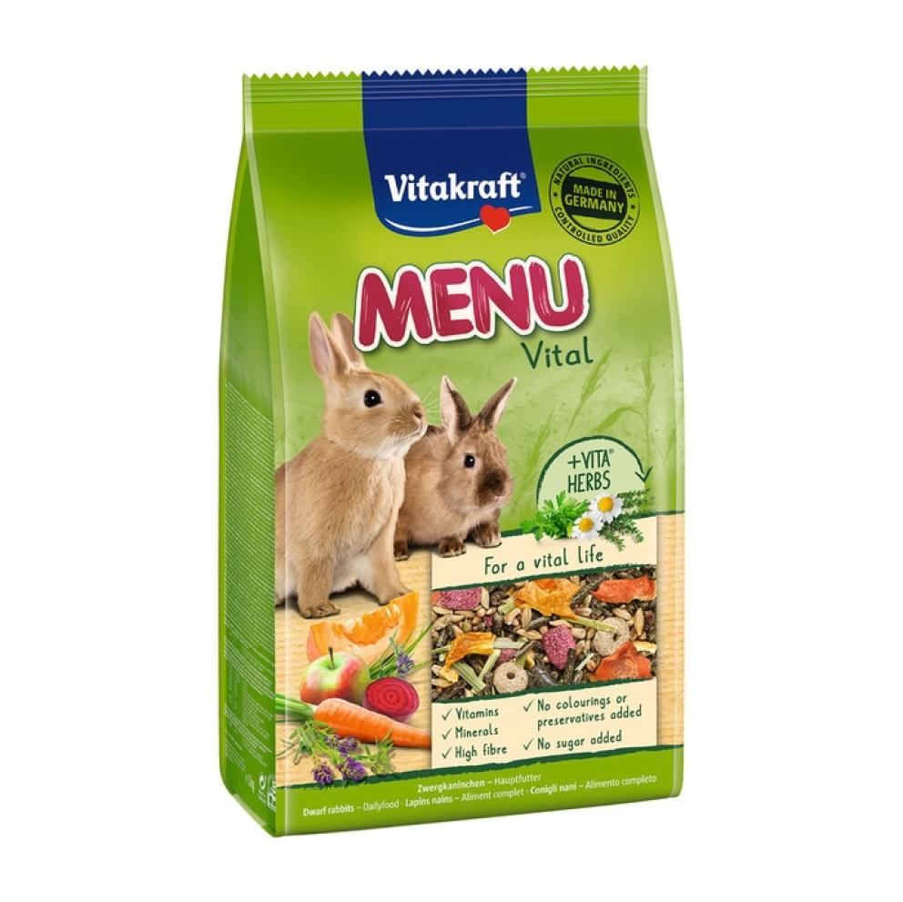 Comida conejos Menu Vitakraft 1kg