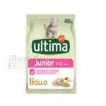 Comida para Gatos Junior Ultima 400gr.