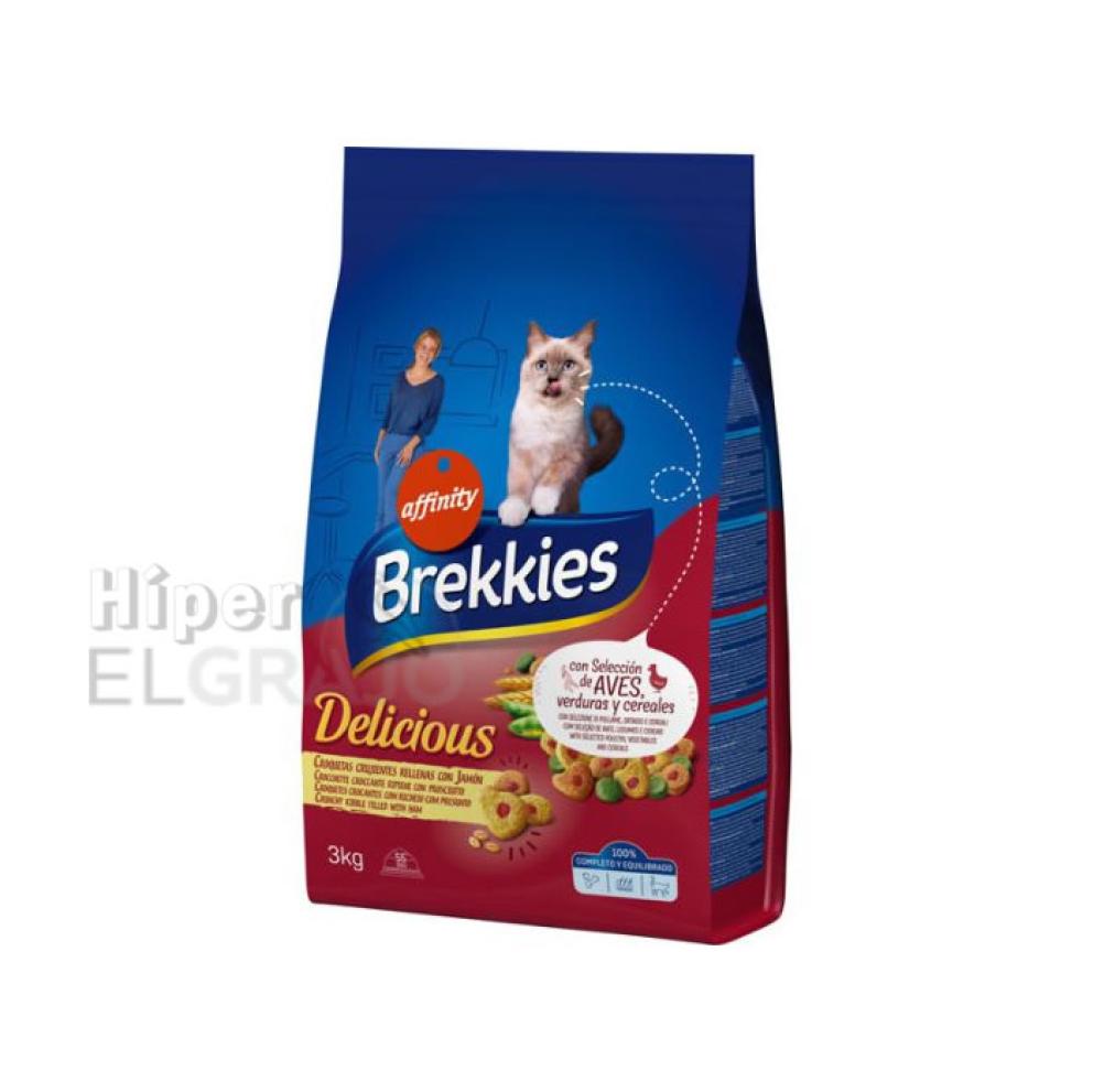 Brekkies Delicius Aves y Verduras 900Gr