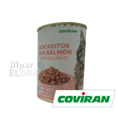 Lata Covicat con Salmon 400Gr.