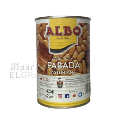 Lata Fabada Asturiana Albo 425Gr.