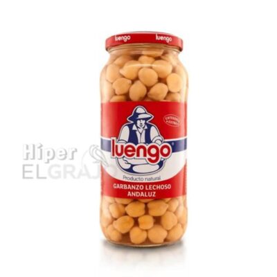 Garbanzos Cocidos Luengo Lechosos Andaluz 570gr.