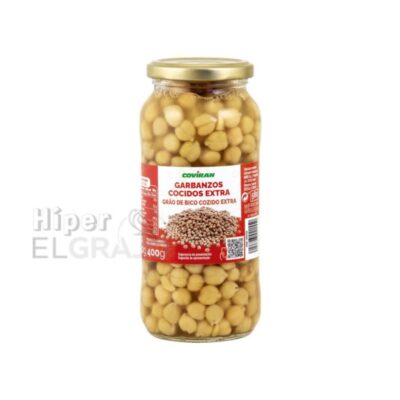 Garbanzos Cocidos Coviran 400gr.