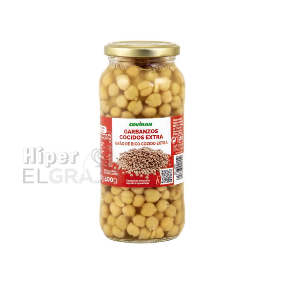 Garbanzos Cocidos Coviran 400gr.