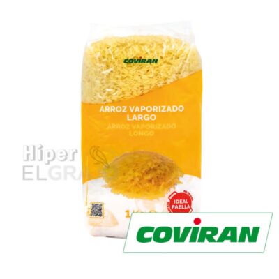Arroz Coviran Vaporizado Extra 1kg.