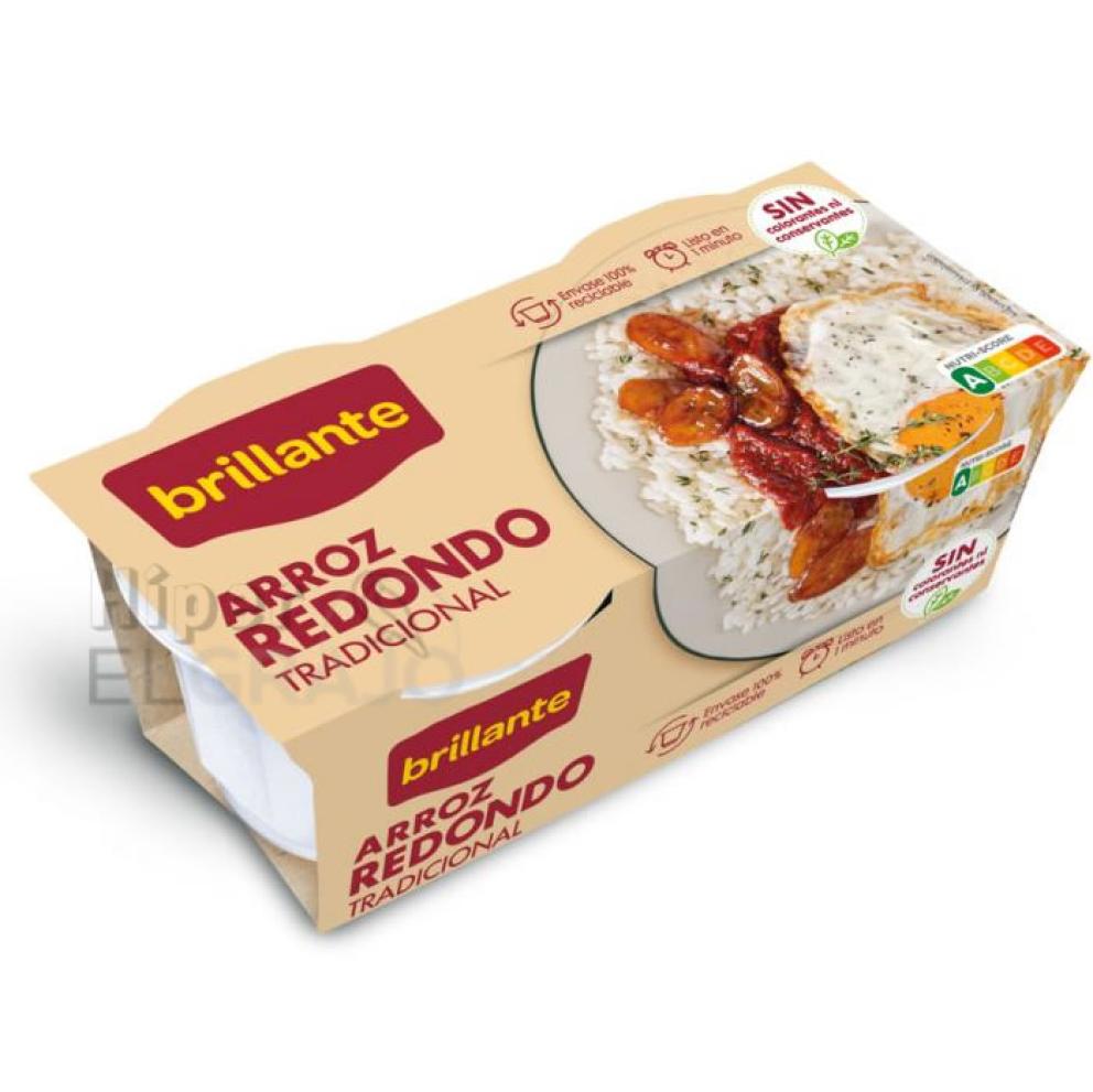 Arroz Redondo Brillante Tradicional Pack 2 Unidades.