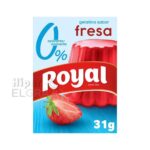 Gelatina Royal Fresa 0% Azúcar 31g.