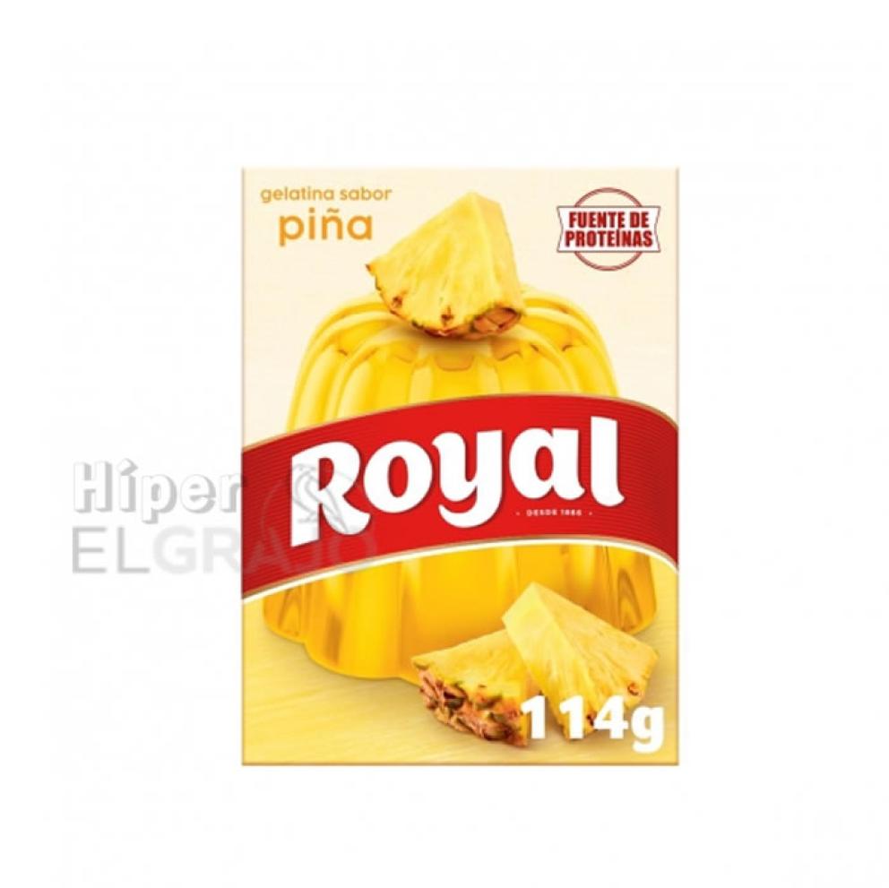 Gelatina Royal Piña 114gr.