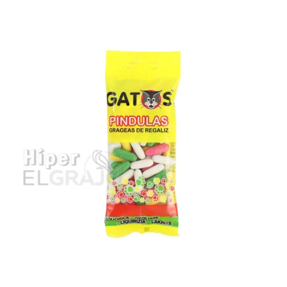 Pindulas Gatos Regaliz Grageas