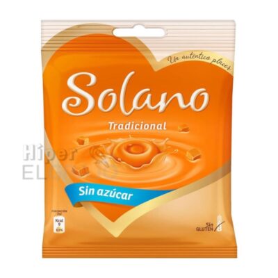 Caramelos Solano Tradicional sin Azúcar.