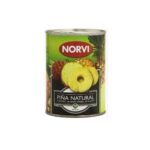 Piña natural Norvi en su jugo lata 1kg