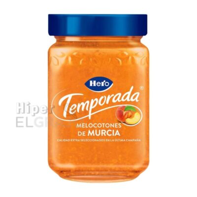Mermelada Melocotón Temporada Hero 350gr.