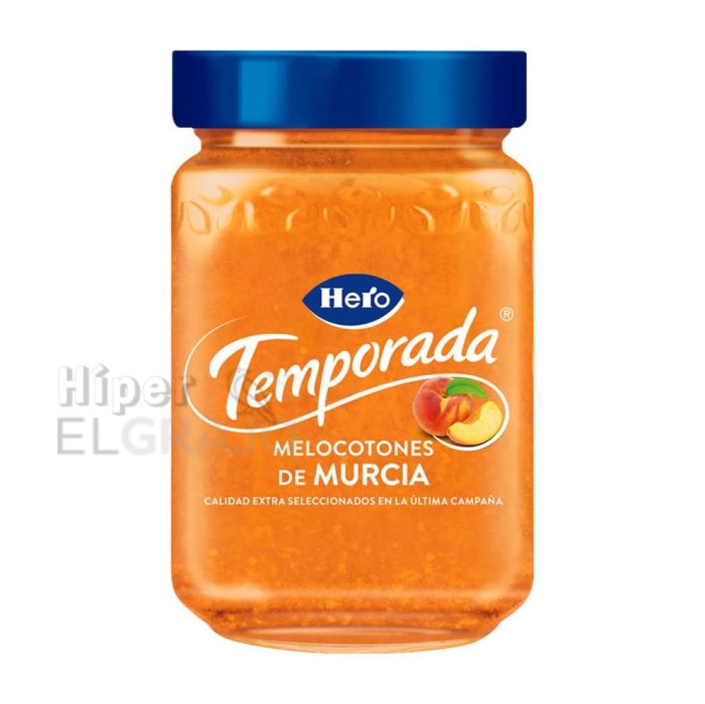 Mermelada Melocotón Temporada Hero 350gr.