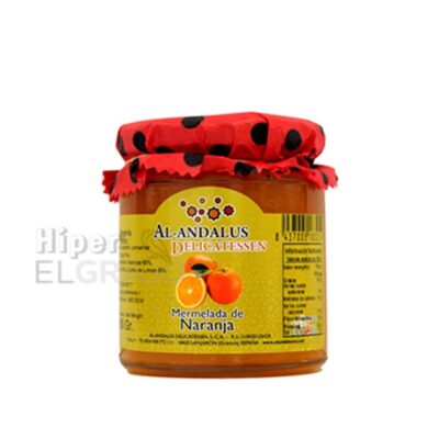 Mermelada Al Andalus Naranja 250gr.