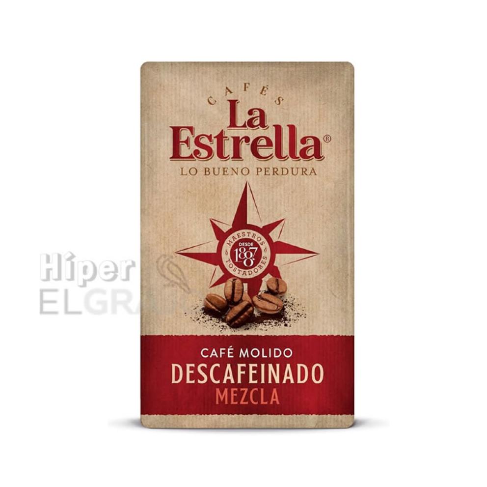 Café Estrella Descafeinado Mezcla Molido 250g.