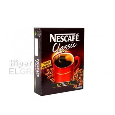 Nescafé Sobres Natural 10 Unidades.