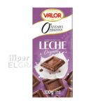 Chocolate Valor con leche sin azucar