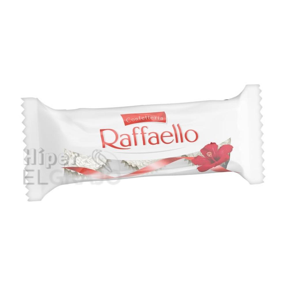 Bombones Raffaello Pack 3 Unidades Ferrero 30gr.