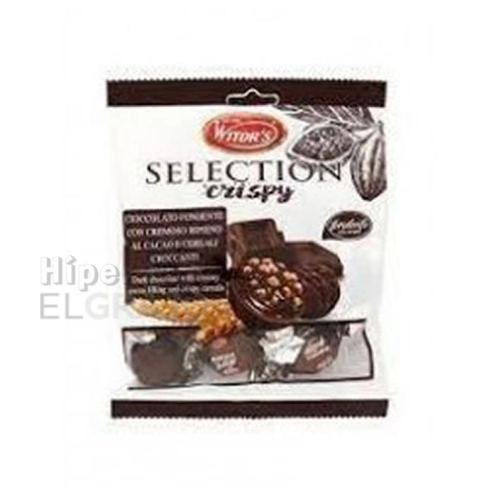 Bombones Witor's Crispy Dark 120gr