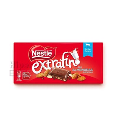 Chocolate Nestlé Almendras 123gr.