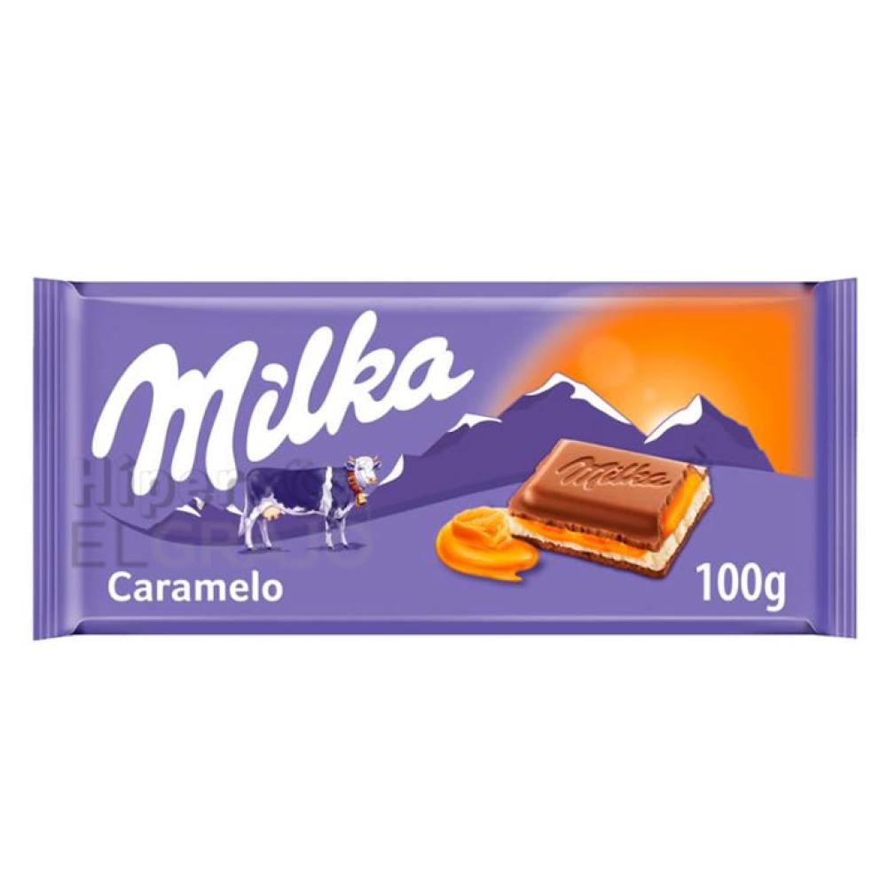 Chocolate Milka Caramelo 100gr.