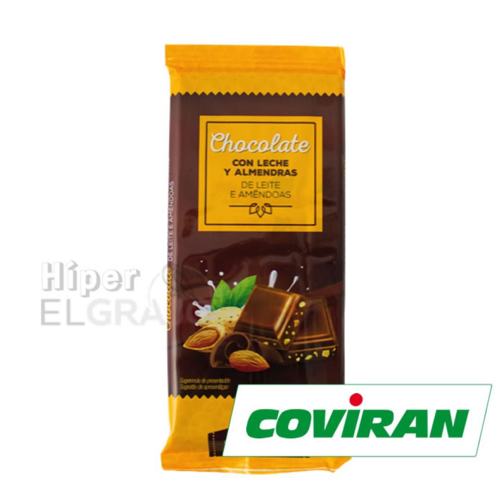 Chocolate Coviran Almendras 150g.