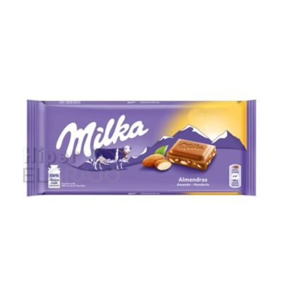 Choco Milka con Leche Almendra 125gr.