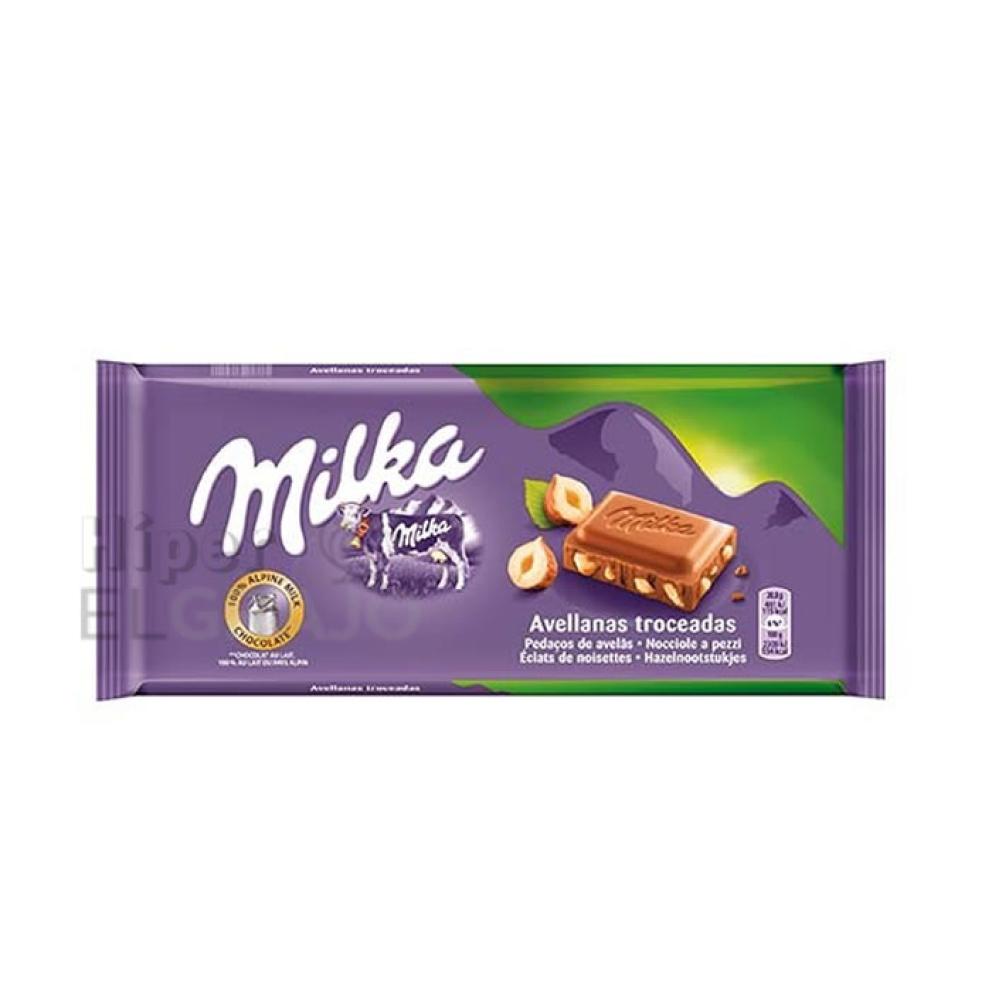 Chocolate Milka Avellana 125gr.