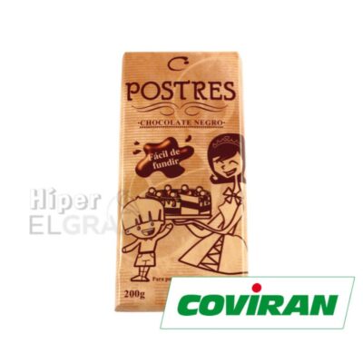 Chocolate Coviran Postre Fundir 200gr.