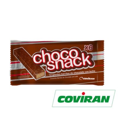 Barritas Choco Snack Coviran, 6 Unidades, 100gr.