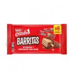 Barritas de Chocolate Nestlé 6 Unidades.
