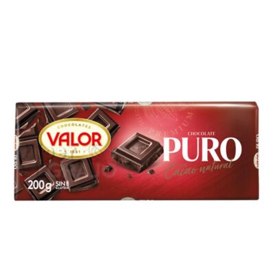 Chocolate Puro Valor 200gr.