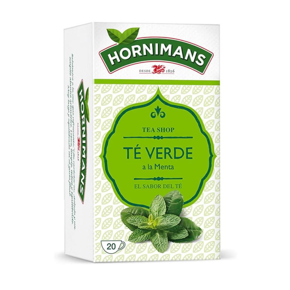 Té verde a la menta Hornimans 20 bolsas