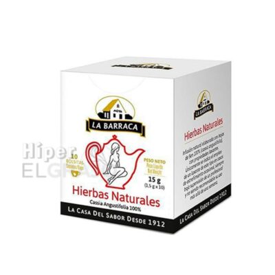 Té La Barraca Hierbas Naturales 10 Unidades.